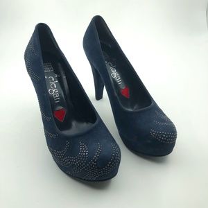 HANDMADE SUEDE WOMAN PLATFORM HEELS